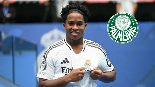 Endrick voltou a jogar no Real Madrid