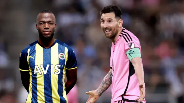 Enner Valencia no Fenerbahçe e Lionel Messi em ação no Inter Miami