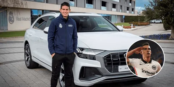 Enquanto James tem um patrimônio de R$ 400 milhões de reais, esse é o de Borré, jogador que pode ir para o Inter