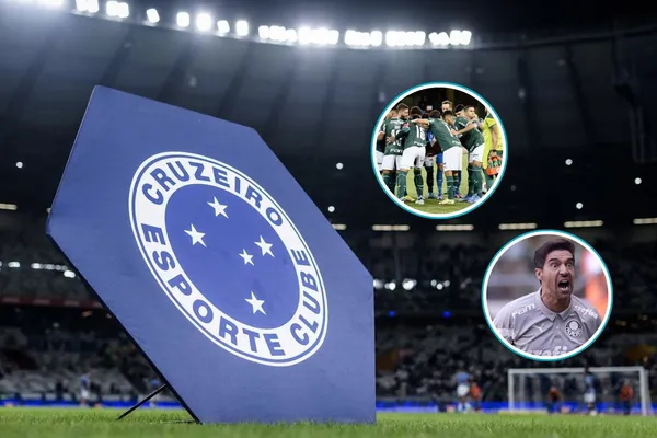 Escudo do Cruzeiro em destaque