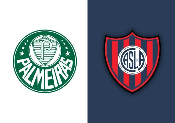 Escudo do Palmeiras e do San Lorenzo