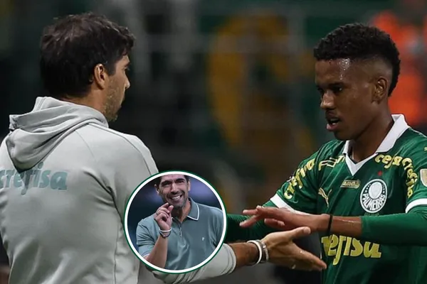 Estevão em destaque pelo Palmeiras