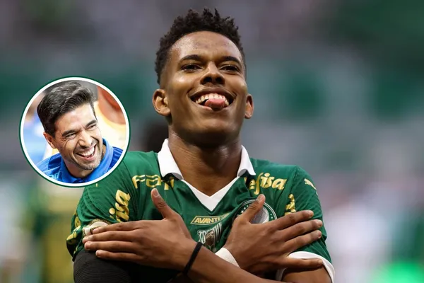 Estevão em destaque pelo Palmeiras