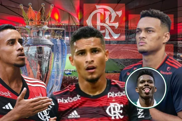 Estevão em detalhe pelo Palmeiras