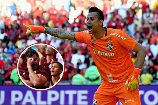 Fábio em destaque pelo Fluminense