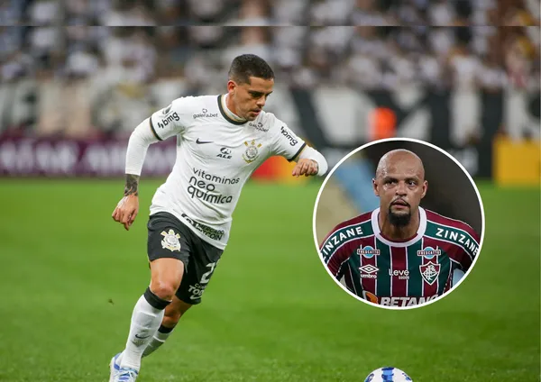 Fagner e ao lado Felipe Melo