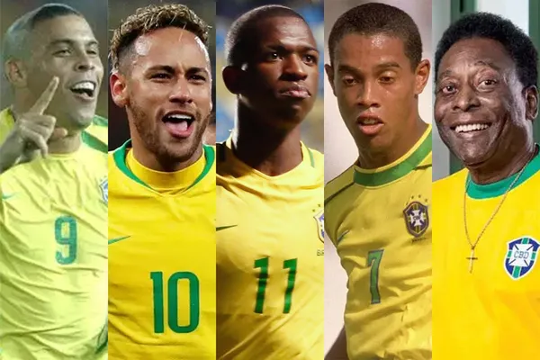 Famosa revista brasileira coloca a escalação perfeita da seleção de todos os tempos