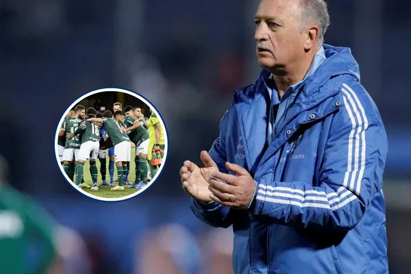 Felipão em destaque pelo Palmeiras