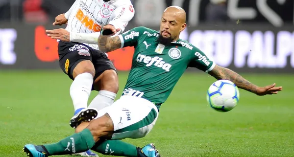 Felipe Melo está em baixa no Palmeiras
