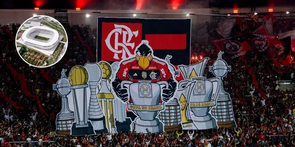 Festa da torcida do Flamengo em jogo do time carioca