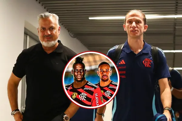 Filipe Luís e Boto em destaque