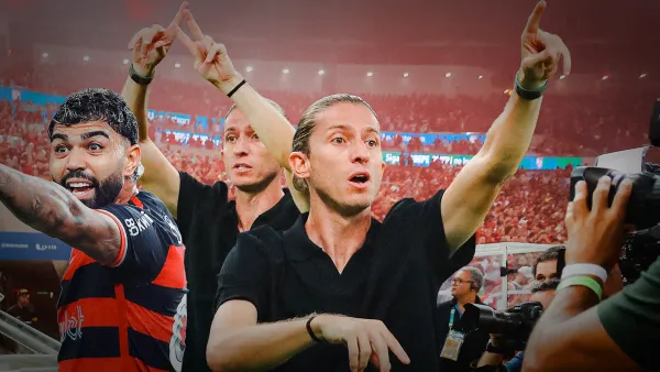 Filipe Luis em destaque pelo Flamengo