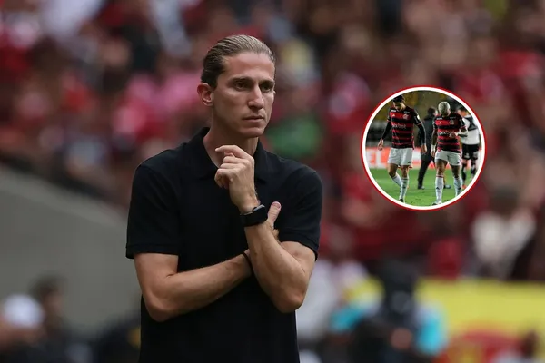Filipe Luís em destaque pelo Flamengo