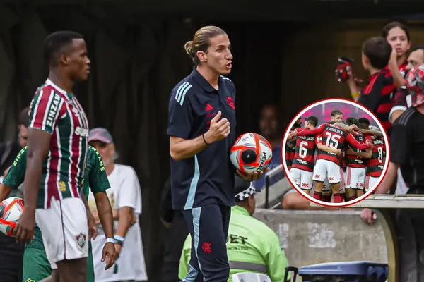 Filipe Luís em detalhe pelo Flamengo