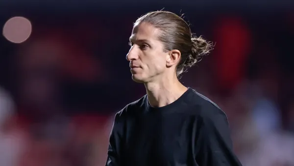 Filipe Luis, tecnico do Flamengo. Foto: Marcello Zambrana/AGIF