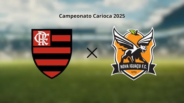 Flamengo enfrenta o Nova Iguaçu, pela 3ª rodada do Campeonato Carioca