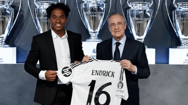 Florentino Pérez falou sobre Endrick
