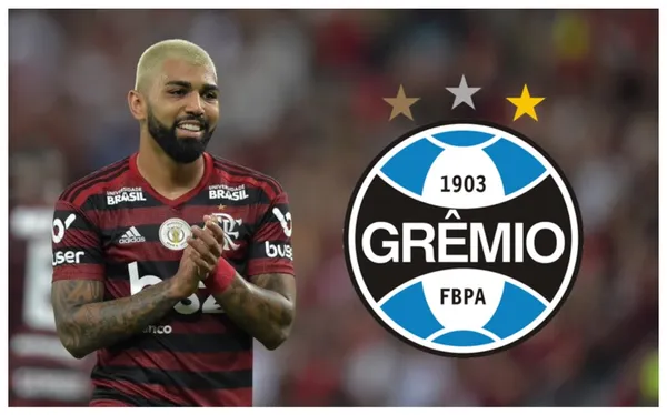Gabigol com a camisa do Flamengo