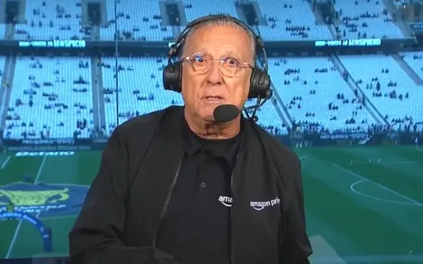 Galvão Bueno mandou recado sobre derrota do Flamengo (Foto: Reprodução)