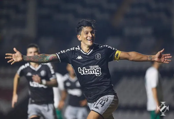 Germán Cano continua como estrela do Vasco