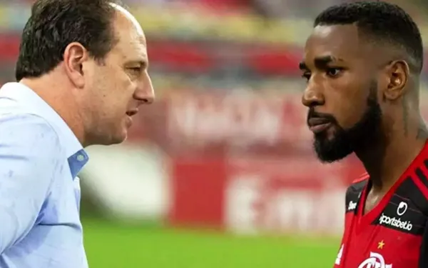 Gerson saiu irritado do Flamengo