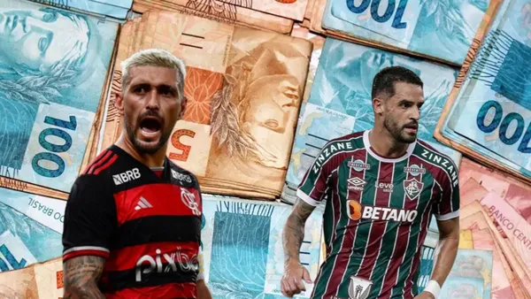 Giorgian De Arrascaeta e Renato Augusto