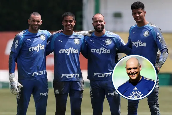 Goleiros do Verdão em destaque