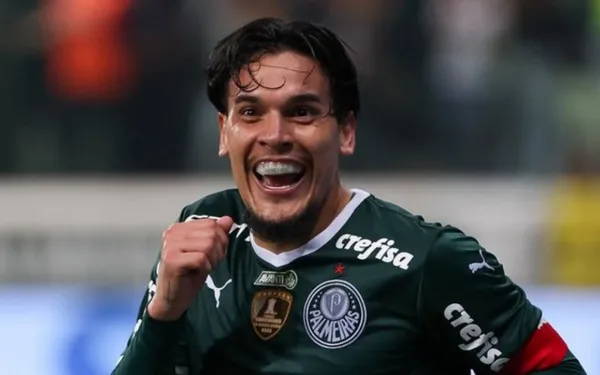 Gustavo Gómez, do Palmeiras. Foto: Agif