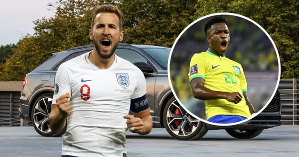 Harry Kane e Vini Jr