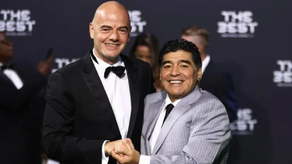 Homenagem planetária a Maradona: FIFA pede um minuto de silêncio em todas as partidas do fim de semana