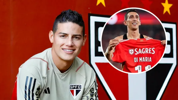 James Rodríguez e Di Maria