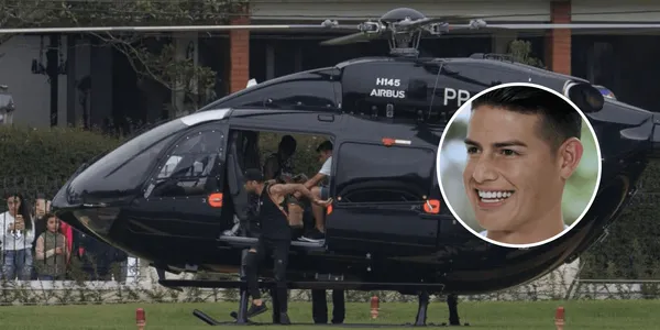 James Rodríguez tem carro milionário em sua garagem