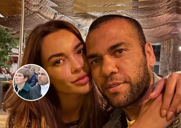 Joana Sanz e Daniel Alves