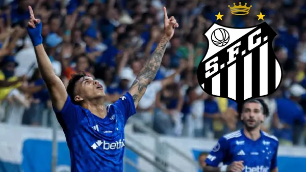 Jogador que defendeu o Cruzeiro agora é alvo do Santos para 2025