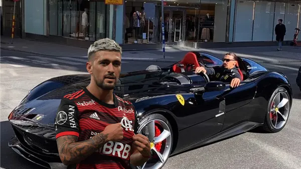 Jogador sueco ainda se recupera de lesão para voltar ao Milan, enquanto uruguaio vai para a sua segunda Copa do Mundo