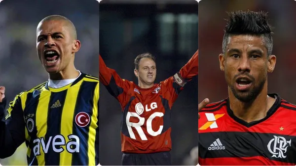 Jogadores brasileiros com mais partidas na Copa Sul-Americana / X