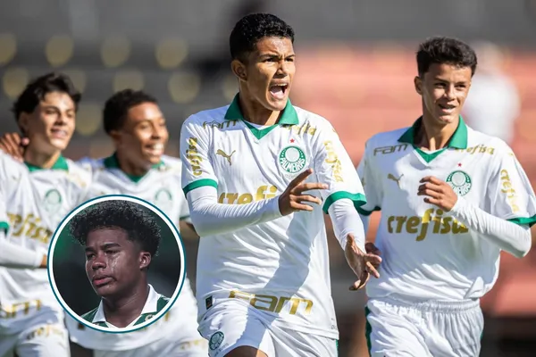 Jogadores da base do Palmeiras