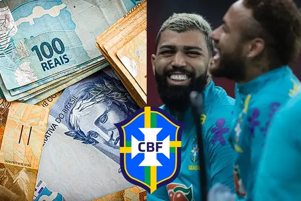 Jogadores da Seleção Brasileira tem uma das maiores folhas salariais do futebol