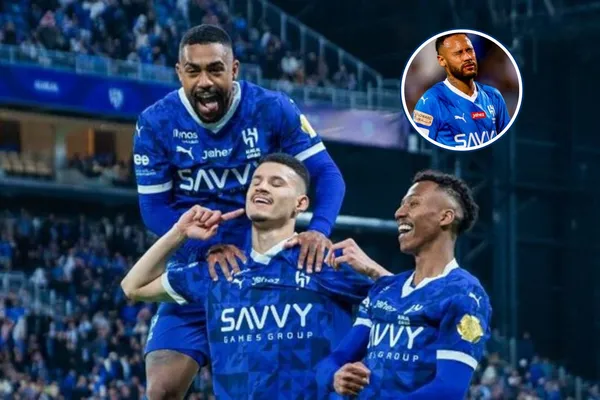 Jogadores do Al Hilal em destaque