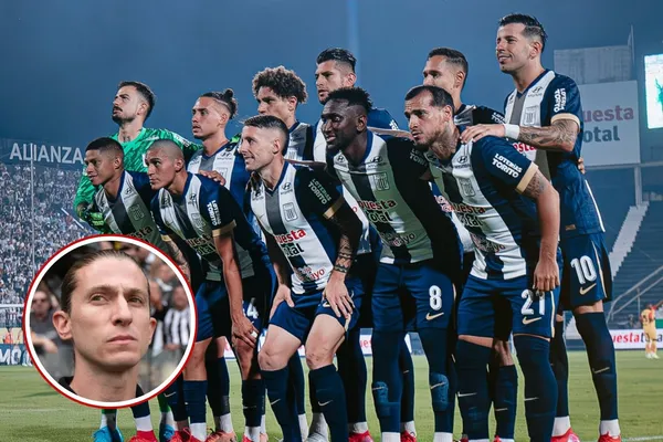 Jogadores do Allianza Lima perfilados