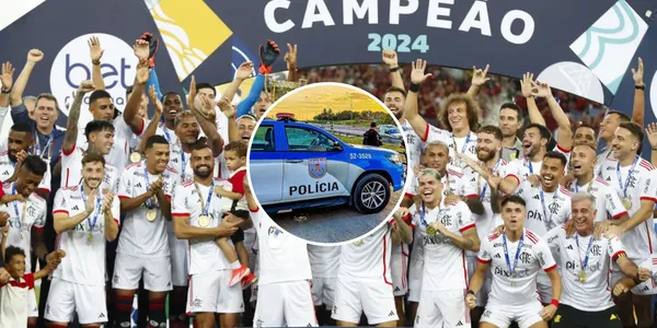 Jogadores do Flamengo