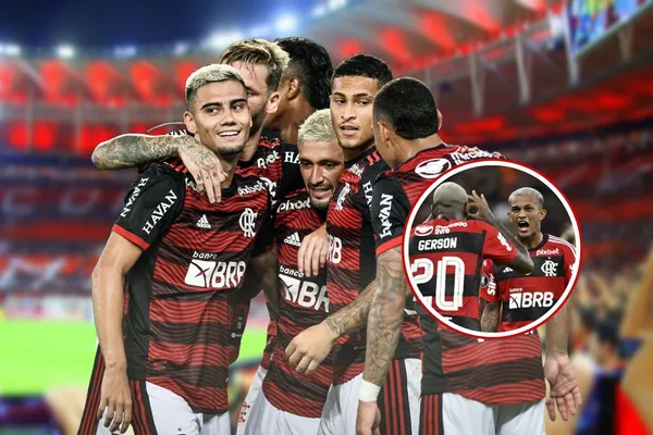 Jogadores do Flamengo em destaque