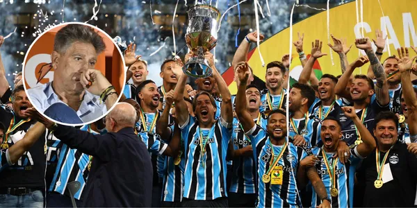 Jogadores do Grêmio