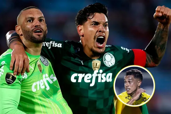 Jogadores do Palmeiras em destaque