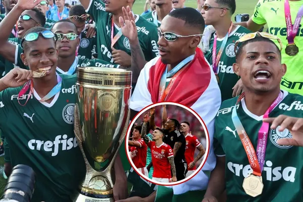 Jogadores do Palmeiras em destaque