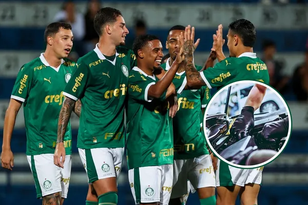 Jogadores do Palmeiras em destaque