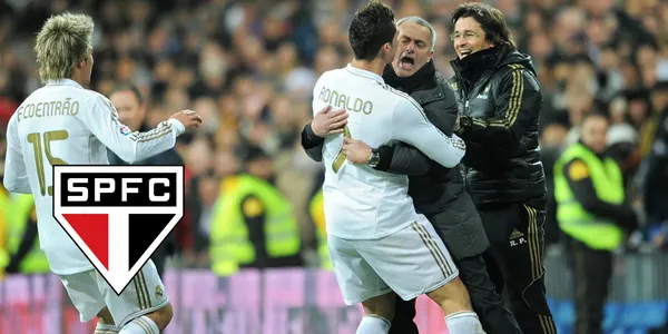 Jogadores do Real Madrid comemoram gol marcado