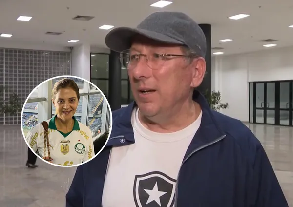 John Textor e Leila Pereira