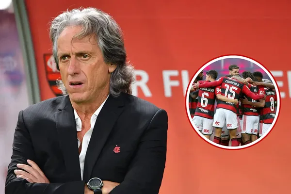 Jorge Jesus em destaque nos tempos de Flamengo