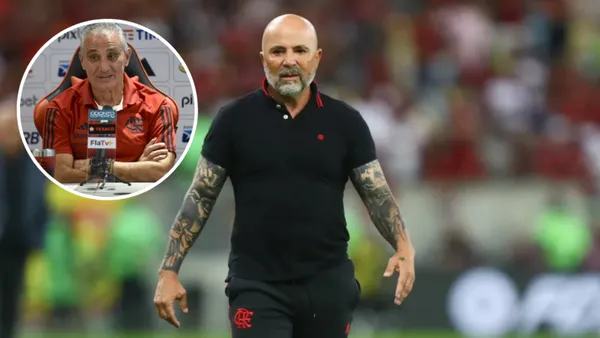 Jorge Sampaoli e Tite no Flamengo